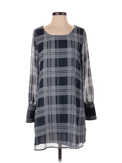 Pre-owned Bb Dakota Casual Dress In Gray