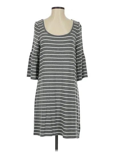 Pre-owned Bb Dakota Casual Dress In Gray