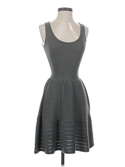 Pre-owned Bb Dakota Casual Dress In Gray