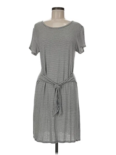 Pre-owned Bb Dakota Casual Dress In Gray