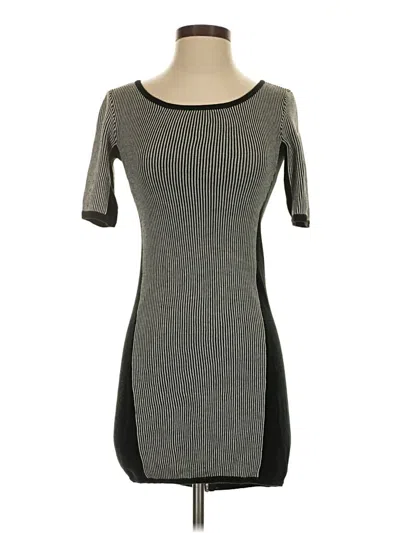 Pre-owned Bb Dakota Casual Dress In Gray