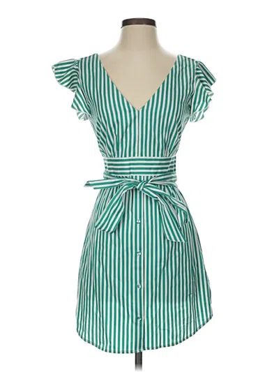 Pre-owned Bb Dakota Casual Dress In Green