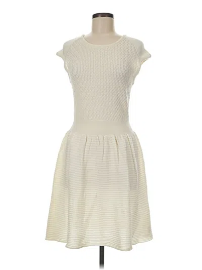 Pre-owned Bb Dakota Casual Dress In Ivory