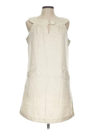 Pre-owned Bb Dakota Casual Dress In Ivory