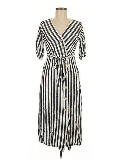 Pre-owned Bb Dakota Casual Dress In Ivory