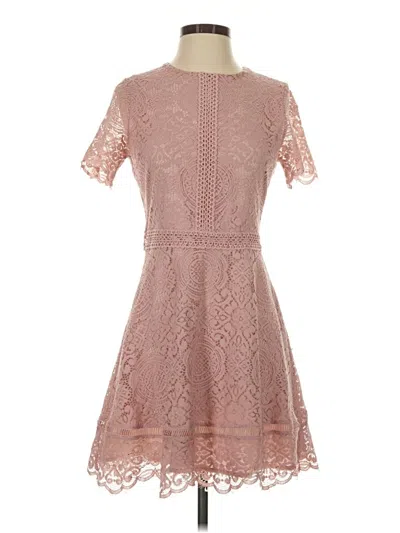 Pre-owned Bb Dakota Casual Dress In Pink