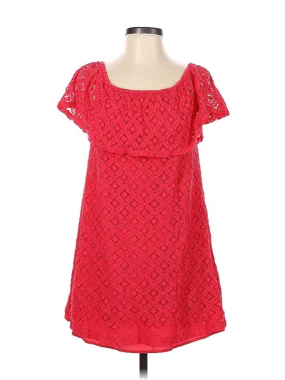 Pre-owned Bb Dakota Casual Dress In Red