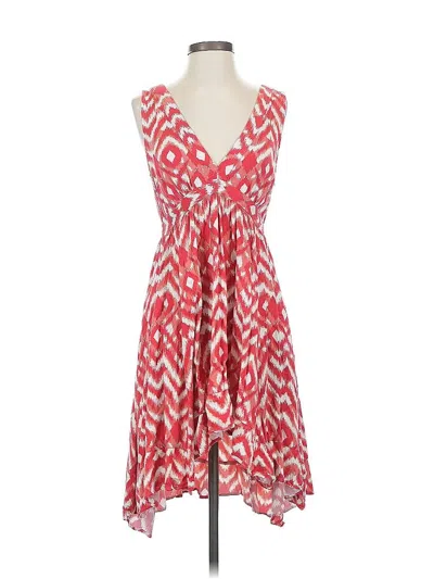Pre-owned Bb Dakota Casual Dress In Red