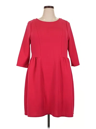Pre-owned Bb Dakota Casual Dress In Red
