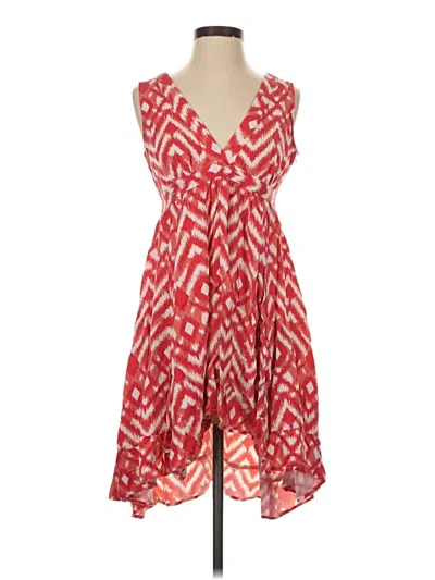 Pre-owned Bb Dakota Casual Dress In Red