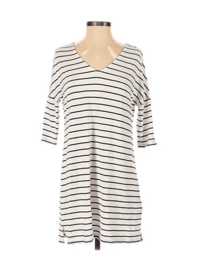 Pre-owned Bb Dakota Casual Dress In White