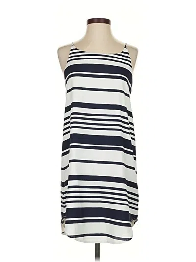 Pre-owned Bb Dakota Casual Dress In White