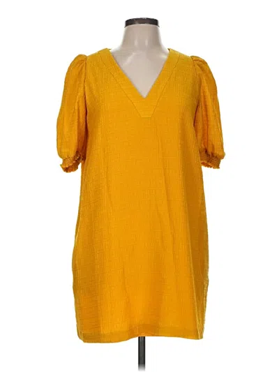 Pre-owned Bb Dakota Casual Dress In Yellow