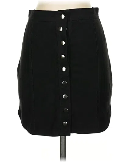 Pre-owned Bb Dakota Casual Skirt In Black