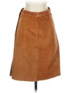 Bb Dakota Casual Skirt In Brown