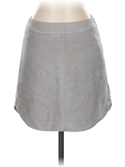 Pre-owned Bb Dakota Casual Skirt In Gray