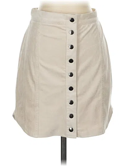 Pre-owned Bb Dakota Casual Skirt In Tan
