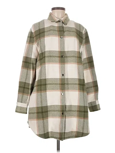 Pre-owned Bb Dakota Coat In Green
