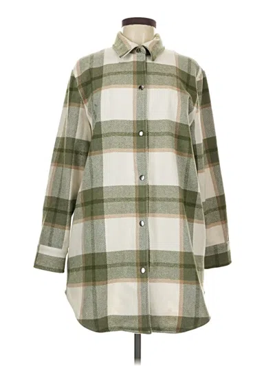 Pre-owned Bb Dakota Coat In Green