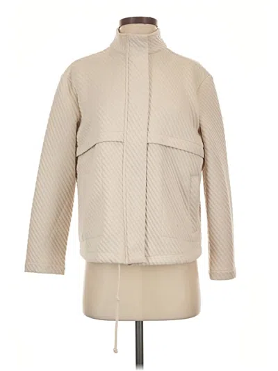 Pre-owned Bb Dakota Coat In Ivory