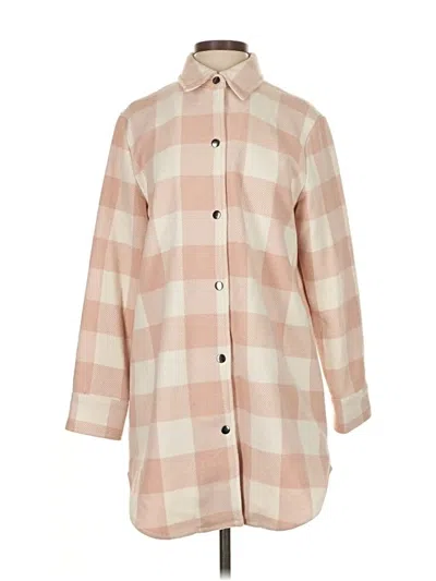 Pre-owned Bb Dakota Coat In Pink