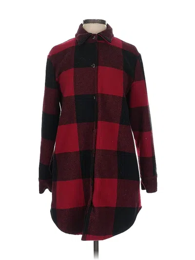 Pre-owned Bb Dakota Coat In Red