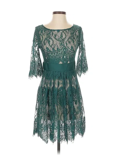 Pre-owned Bb Dakota Cocktail Dress In Blue