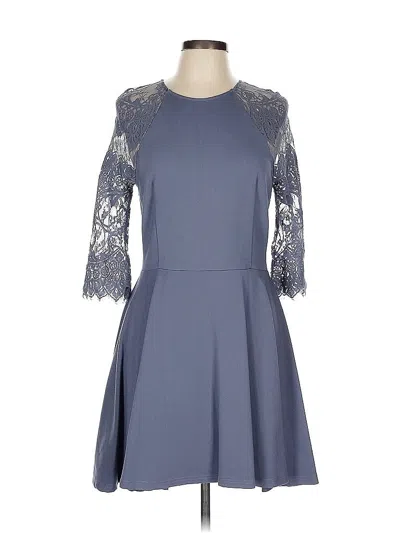Pre-owned Bb Dakota Cocktail Dress In Blue