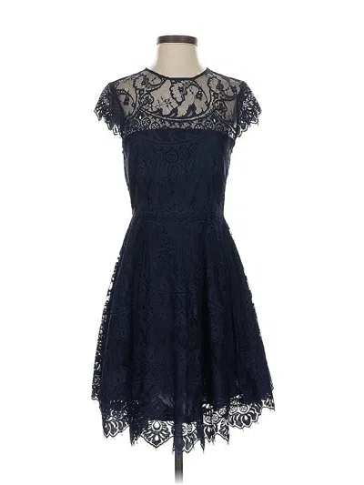 Pre-owned Bb Dakota Cocktail Dress In Blue