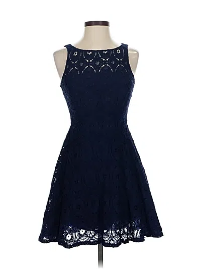 Pre-owned Bb Dakota Cocktail Dress In Blue
