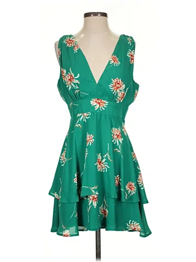 Pre-owned Bb Dakota Cocktail Dress In Green