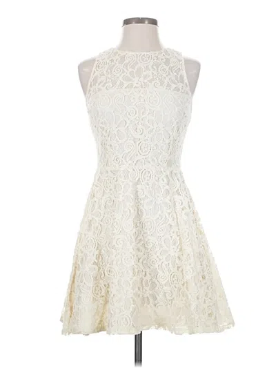 Pre-owned Bb Dakota Cocktail Dress In Ivory