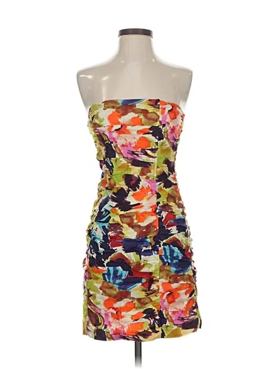 Pre-owned Bb Dakota Cocktail Dress In Orange