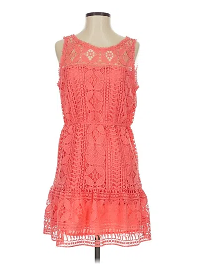 Pre-owned Bb Dakota Cocktail Dress In Orange