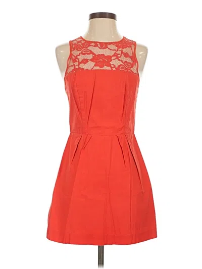 Pre-owned Bb Dakota Cocktail Dress In Orange