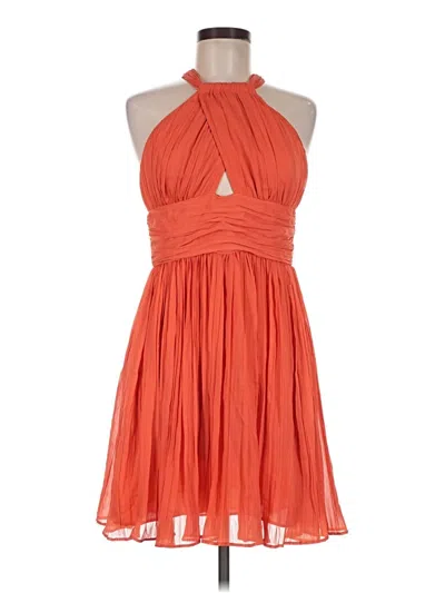 Pre-owned Bb Dakota Cocktail Dress In Orange