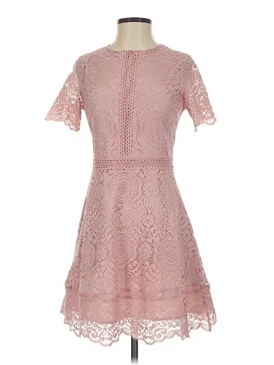 Pre-owned Bb Dakota Cocktail Dress In Pink