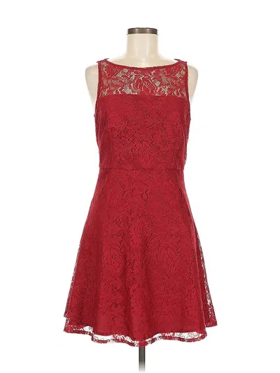Pre-owned Bb Dakota Cocktail Dress In Red