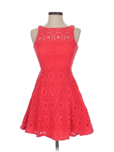 Pre-owned Bb Dakota Cocktail Dress In Red