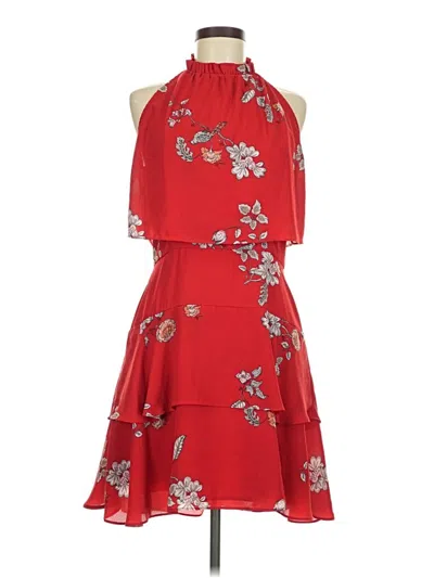 Pre-owned Bb Dakota Cocktail Dress In Red