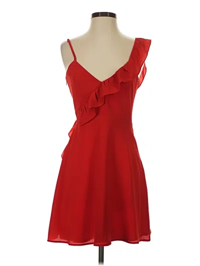 Pre-owned Bb Dakota Cocktail Dress In Red