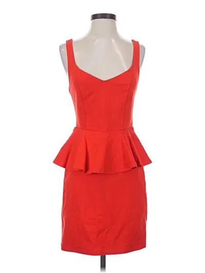 Pre-owned Bb Dakota Cocktail Dress In Red