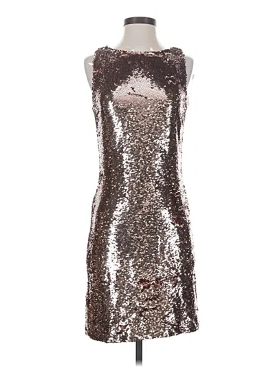 Pre-owned Bb Dakota Cocktail Dress In Silver
