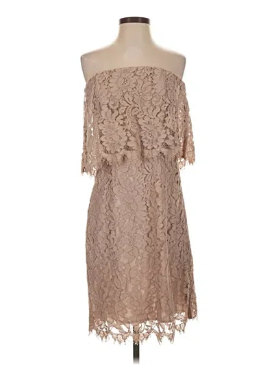 Pre-owned Bb Dakota Cocktail Dress In Tan