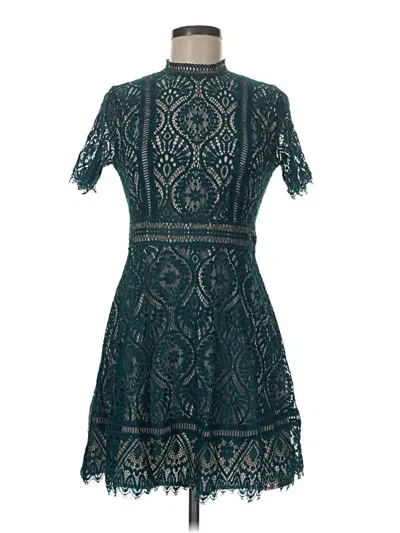 Pre-owned Bb Dakota Cocktail Dress In Teal