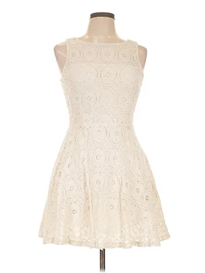 Pre-owned Bb Dakota Cocktail Dress In White