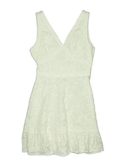 Pre-owned Bb Dakota Cocktail Dress In White