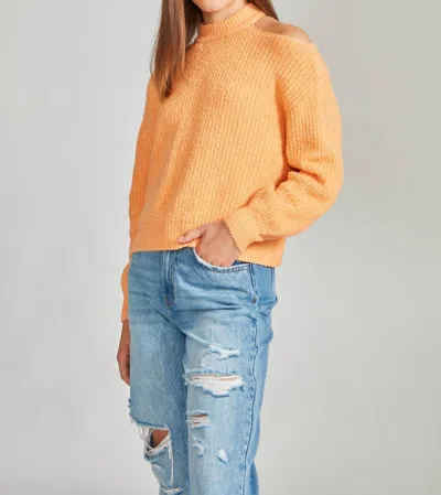 Bb Dakota Creamsicle Sweater In Yellow In Orange