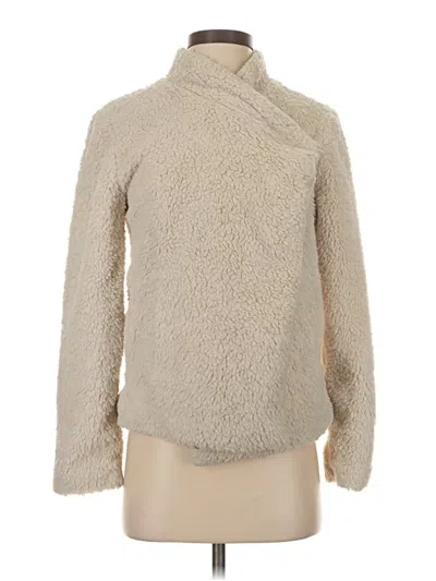 Pre-owned Bb Dakota Faux Fur Jacket In Ivory