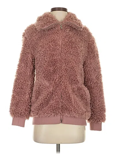 Pre-owned Bb Dakota Faux Fur Jacket In Pink